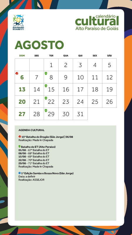 Calendário cultural página 9